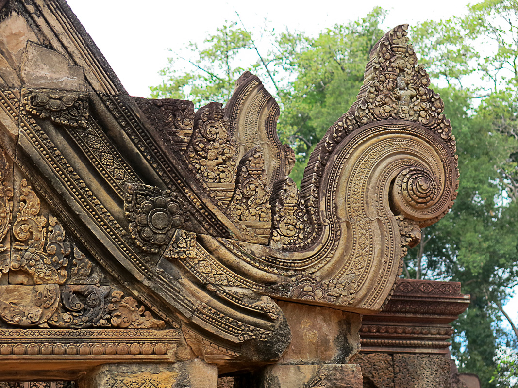 Bantay Srei - Detail