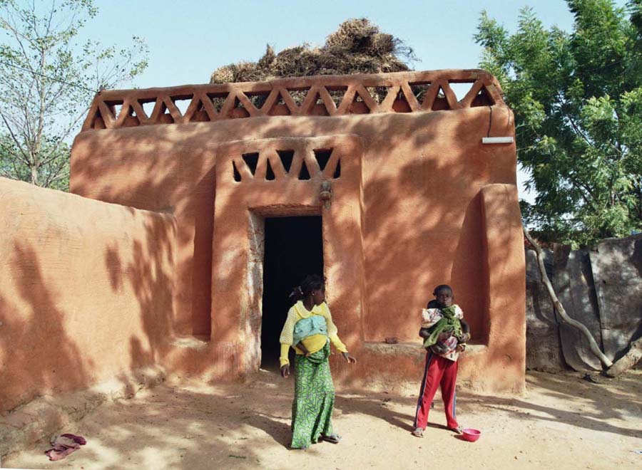 Residenz des Bambara-Dorfchefs