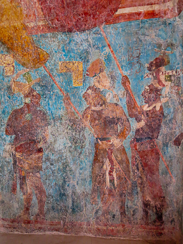 Fresken in Bonampak
