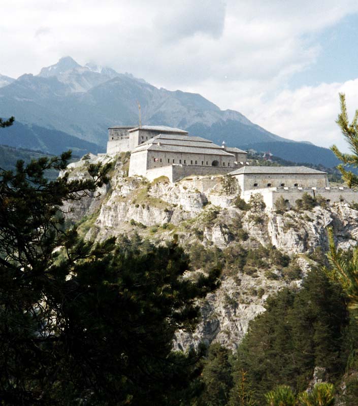 Festung an der Route des Grandes Alpes