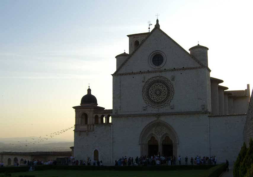 Beim heiligen Franzel in Assisi