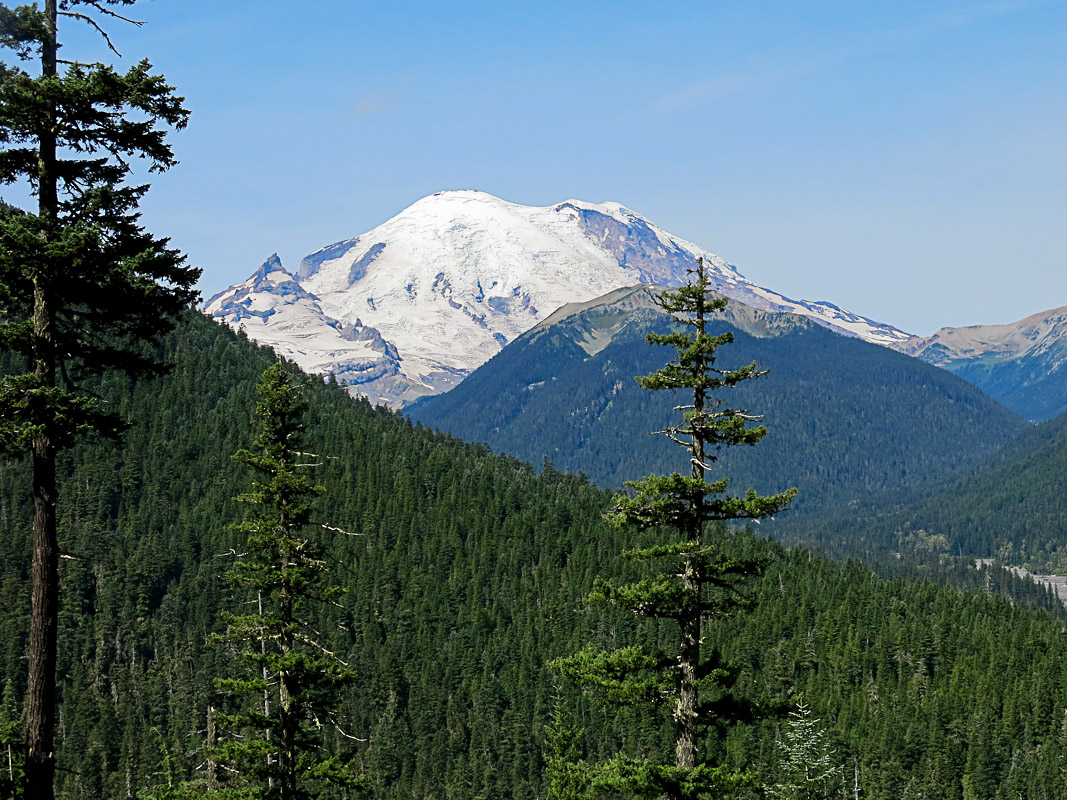 Mount Rainier unverhüllt