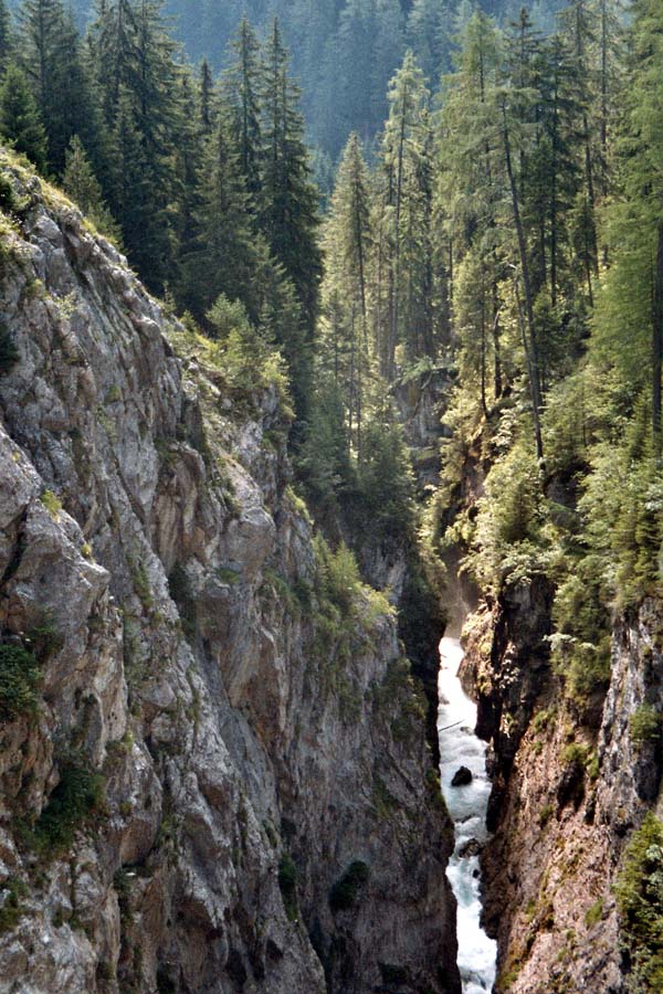 Albula: Berg�ner Schlucht